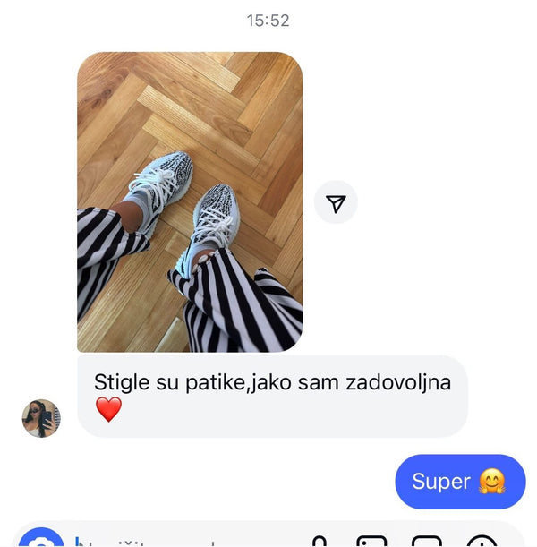 Happy customer