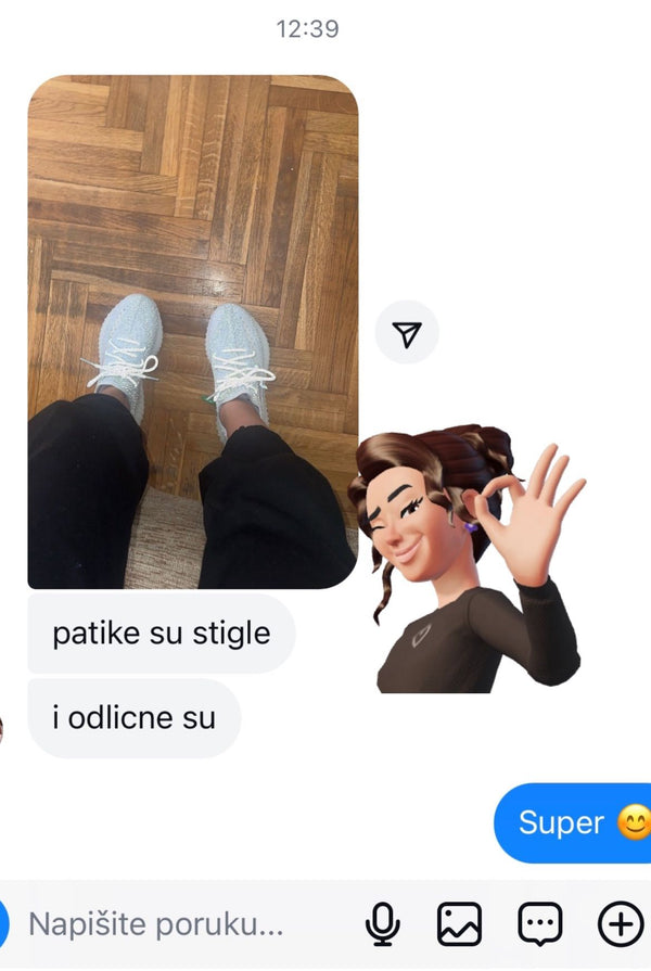Happy customer