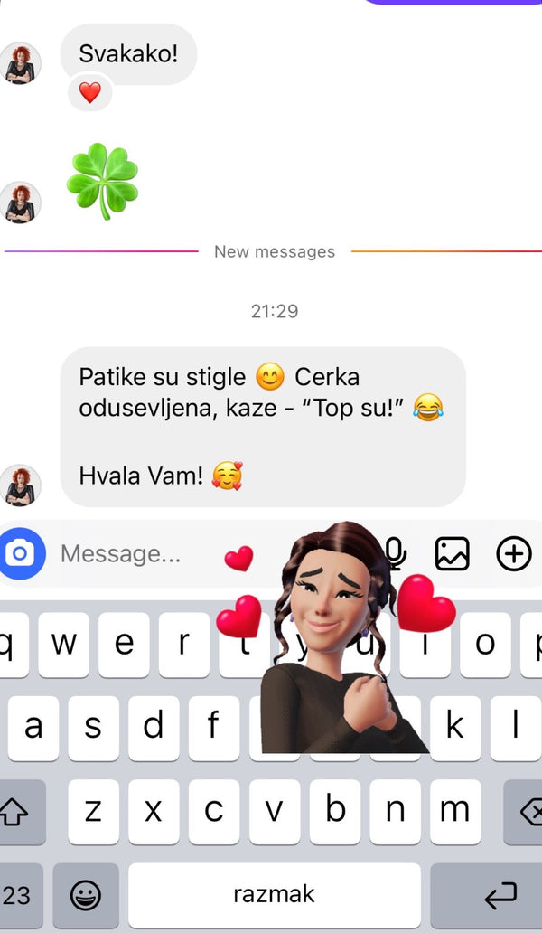Happy customer