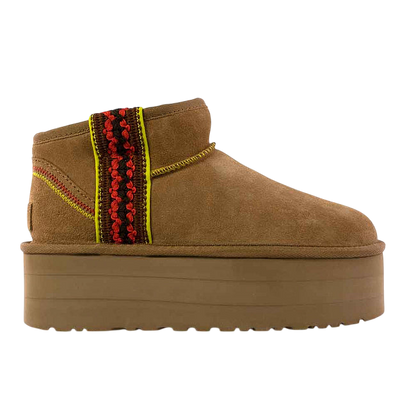 Ugg classic ultra mini braid platform